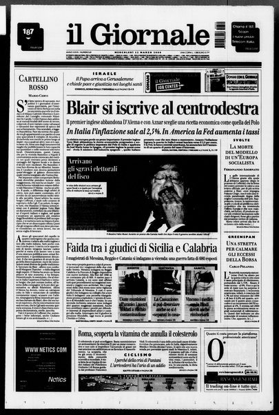 Il giornale : quotidiano del mattino